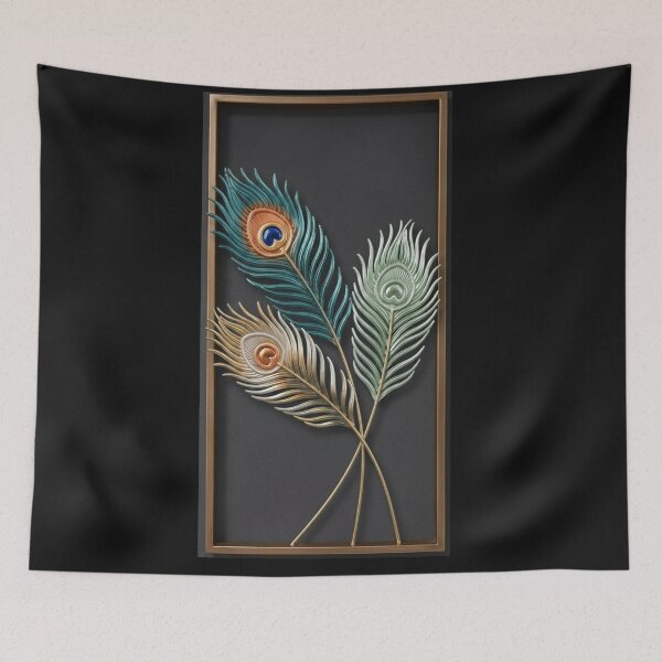 Item preview, Three beautiful feathers  designed and sold by prashant art factory ✅️.