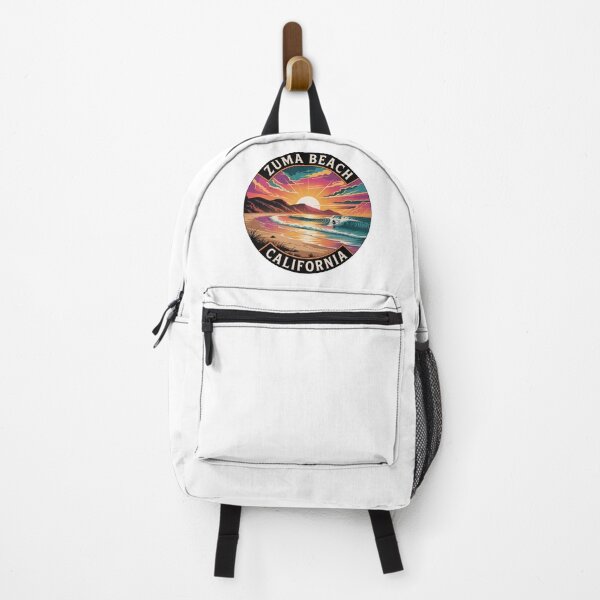 Item preview, Zuma Beach California: Vibrant Coastal Illustration designed and sold by CircinusStore.