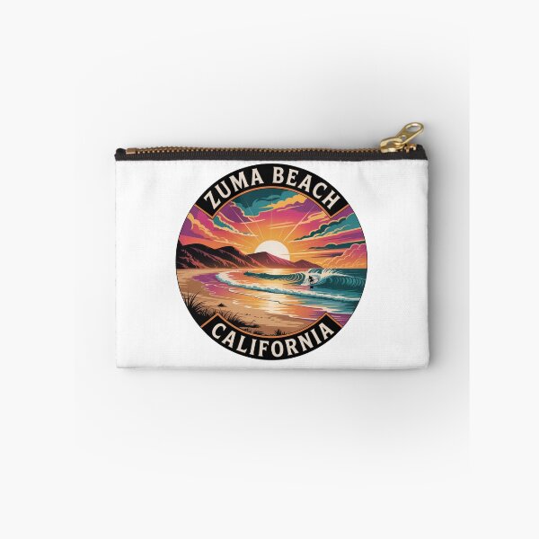 Item preview, Zuma Beach California: Vibrant Coastal Illustration designed and sold by CircinusStore.
