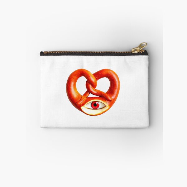 Item preview, Curious Pretzel. Weird Food With Eye Sticker | Surreal Food Art designed and sold by Bean Bean Cat.