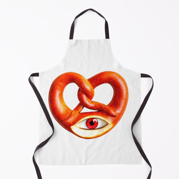 Item preview, Curious Pretzel. Weird Food With Eye Sticker | Surreal Food Art designed and sold by Bean Bean Cat.