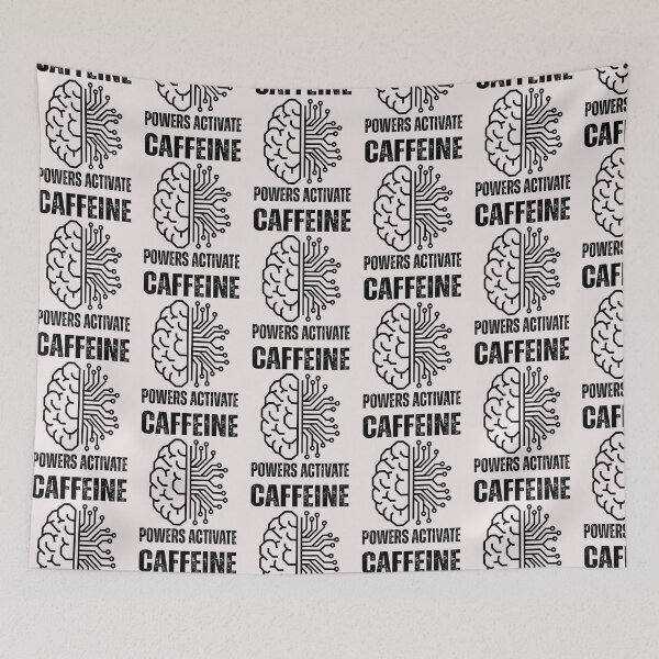 Item preview, Caffeine Powers Activate Coffee Lovers designed and sold by erozzz.