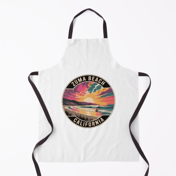 Item preview, Zuma Beach California: Surfer Coastal Illustration designed and sold by CircinusStore.