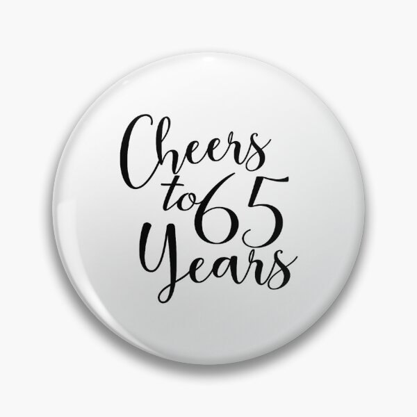 Item preview, Cheers to 65 Years, for Women Men Anniversary 65th Birthday Premium Tri-Blend designed and sold by PamQBennett.