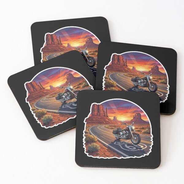 Item preview, Route 66 Classic Americana Travel Badge Design designed and sold by enzoade.