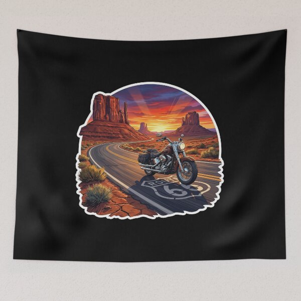 Artikelvorschau, Route 66 Klassisches amerikanisches Reiseabzeichen-Design entworfen und verkauft von enzoade.