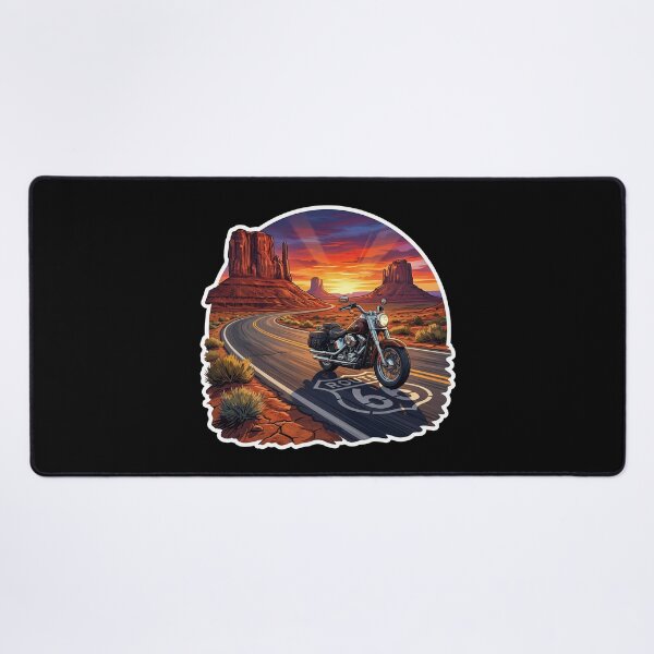 Item preview, Route 66 Classic Americana Travel Badge Design designed and sold by enzoade.