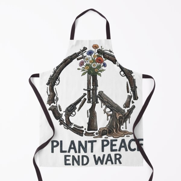 Item preview, Plant peace end war  designed and sold by DoneAndDusted.