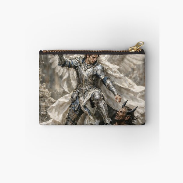 Item preview, Archangel Michael defeating Demon designed and sold by AliceWhiteDF.