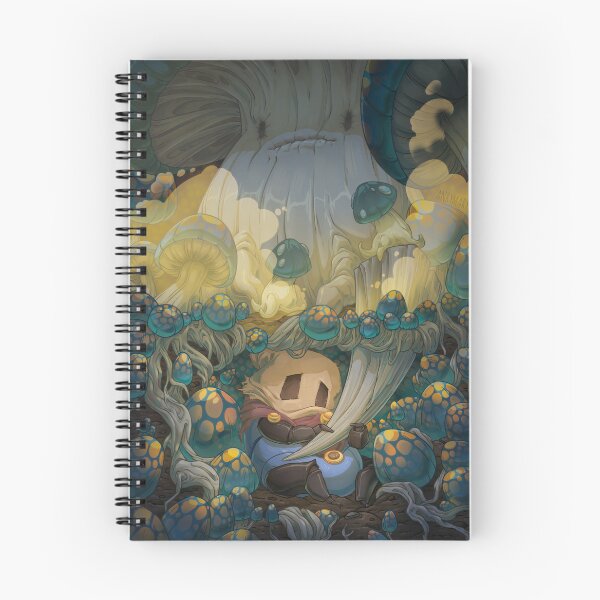 Item preview, Little Ghost and the Big Mushrooms - Hollow Knight Fanart designed and sold by AnryMary.