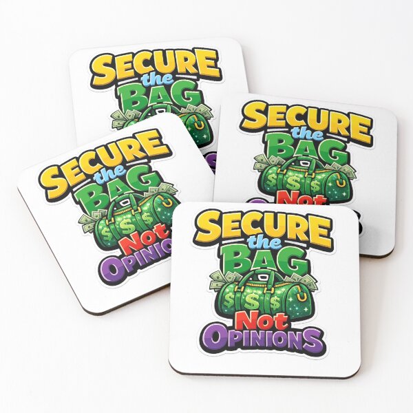 Item preview, Secure the Bag, Not Opinions Digital Product designed and sold by PixelandPunch.