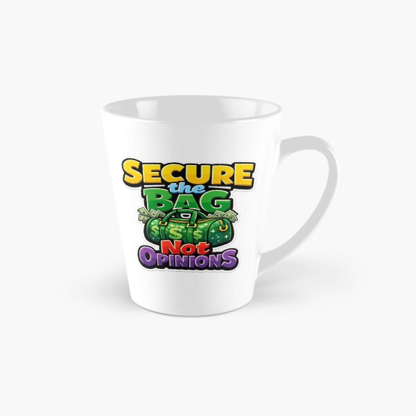 Item preview, Secure the Bag, Not Opinions Digital Product designed and sold by PixelandPunch.