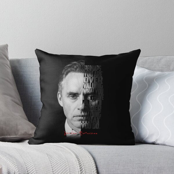 Item preview, Jordan Peterson Black and White Typography Portrait – Split Face Motivational Poster designed and sold by Enea Kelo.