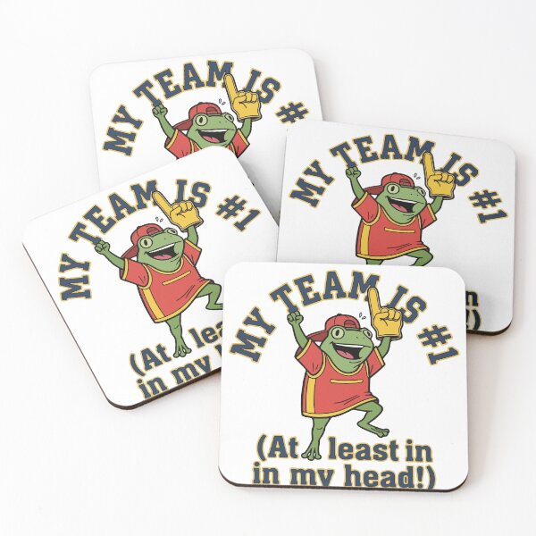 Item preview, Funny Sports Fan Frog Cheering with Foam Finger designed and sold by Floomart.