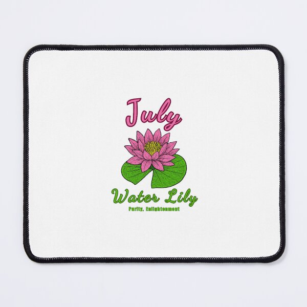 Item preview, July Birth Flower - Water Lily designed and sold by DixieGirlStudio.