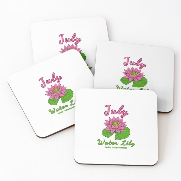 Item preview, July Birth Flower - Water Lily designed and sold by DixieGirlStudio.