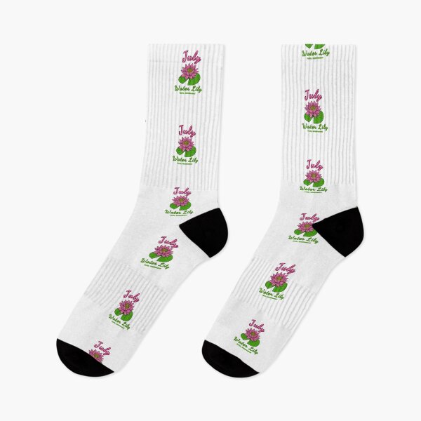 Item preview, July Birth Flower - Water Lily designed and sold by DixieGirlStudio.
