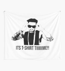 DJ Pauly D T-shirt Time Wall Tapestry