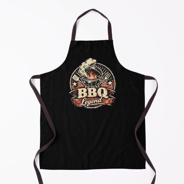 Item preview, BBQ Legend - Grill Master BBQ Smoke Legend Vintage Distressed T-Shirt designed and sold by Mikoff04-arts.