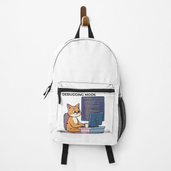 Item preview, Cute Cat Programmer Coding at Laptop – Funny Developer Shirt designed and sold by PRINTNESTWEARCO.