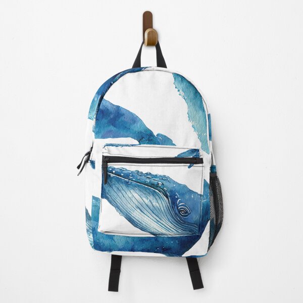 Item preview, Blue Whales Dancing Through Ocean Dreams designed and sold by Venon28.