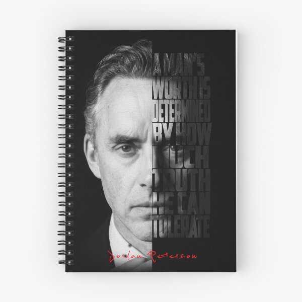 Item preview, Jordan Peterson Black and White Typography Portrait – Split Face Motivational Poster designed and sold by Enea Kelo.