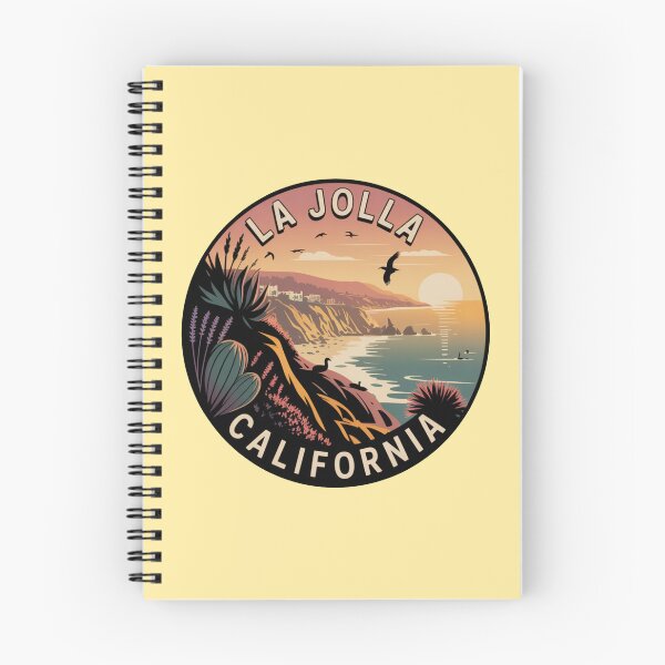 Item preview, La Jolla California: Scenic Coastal Illustration designed and sold by CircinusStore.