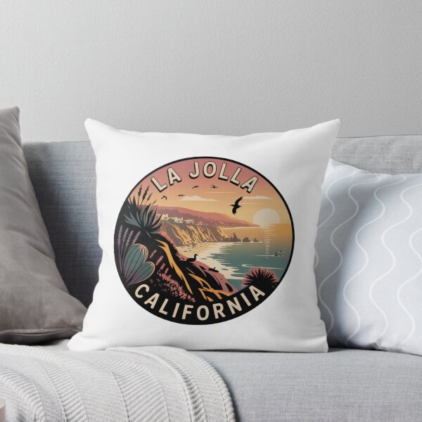 Item preview, La Jolla California: Scenic Coastal Illustration designed and sold by CircinusStore.