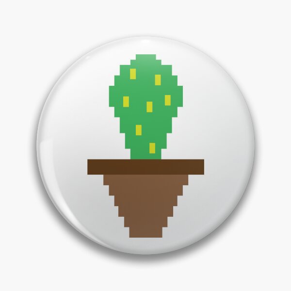 Item preview, Pixel Art Hand Drawning Cactus | Retro Illustration | Plant designed and sold by Mariyana-Design.