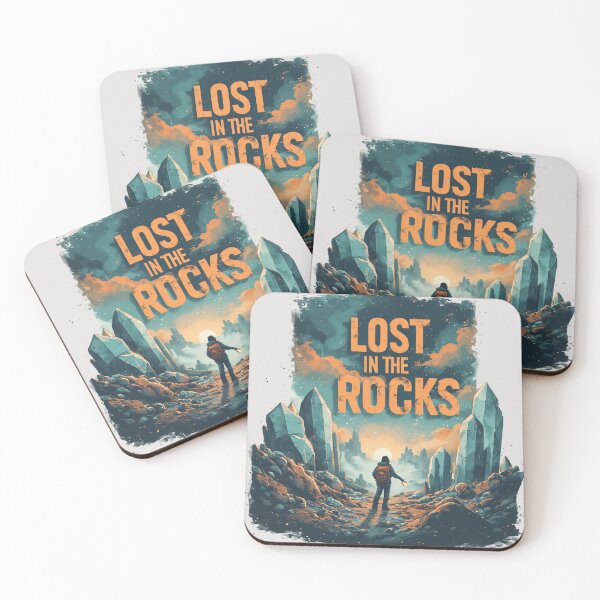 Item preview, Lost in the Rocks / Rockhounding Crystal Hunting Design designed and sold by MorbidDreams.
