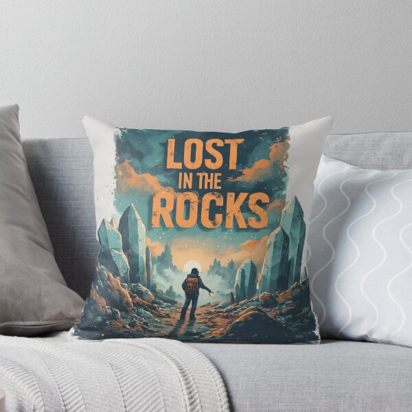 Item preview, Lost in the Rocks / Rockhounding Crystal Hunting Design designed and sold by MorbidDreams.