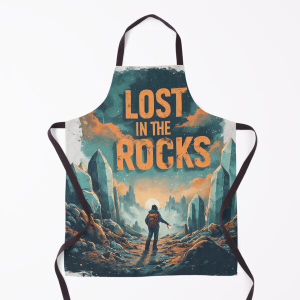 Item preview, Lost in the Rocks / Rockhounding Crystal Hunting Design designed and sold by MorbidDreams.