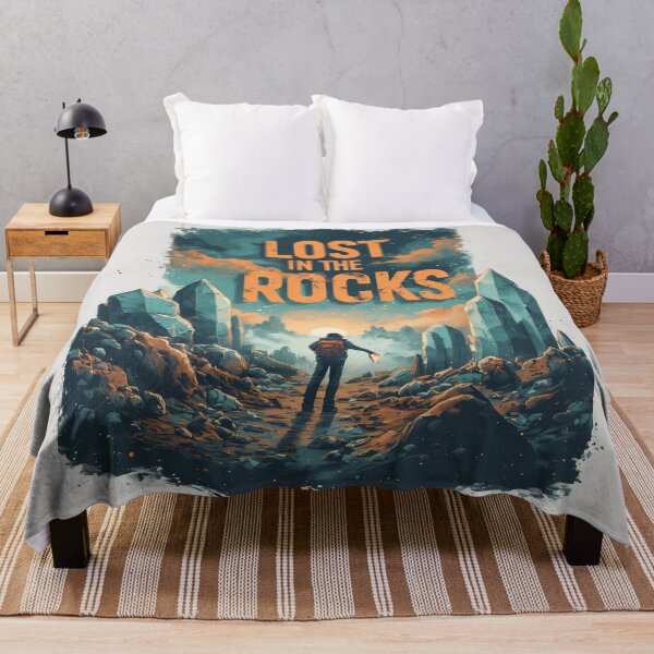 Item preview, Lost in the Rocks / Rockhounding Crystal Hunting Design designed and sold by MorbidDreams.