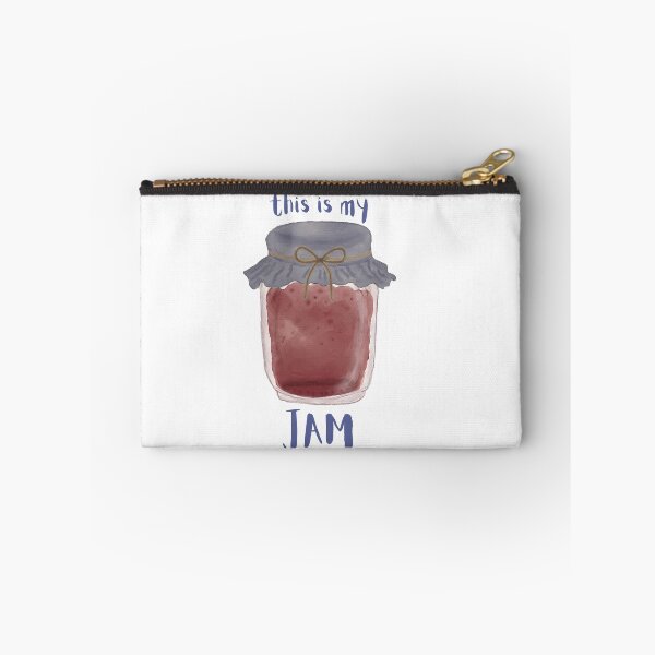 Item preview, Watercolor Jar This Is My Jam Art designed and sold by Seamlessly Buffalo.