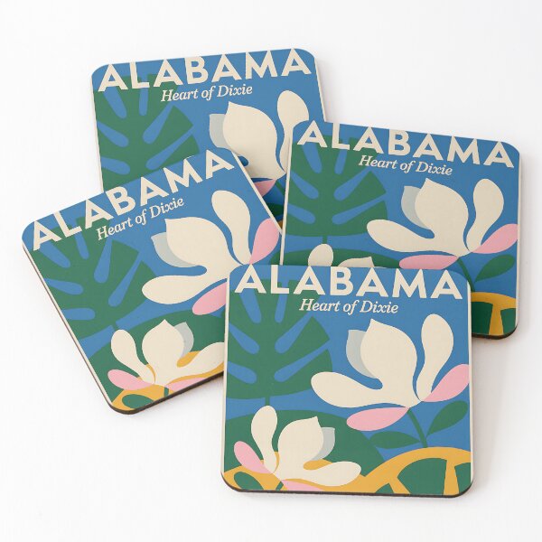 Item preview, Alabama - Travel Poster - USA designed and sold by PrintableTravel.
