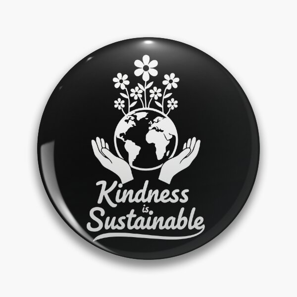 Item preview, Kindness Is Sustainable : Earth Day Floral Friendly Design designed and sold by Fliflat.