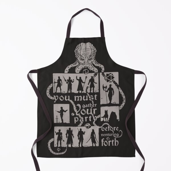 Item preview, Copy of Gather your party | DnD Party | Dungeons & Dragons (in twilight taupe) designed and sold by keyvei.