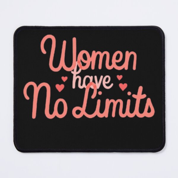 Item preview, Women Have No Limits Sticker | Feminist Quote | Women Empowerment | Girl Power Motivation designed and sold by SOLIORA ATELIER.