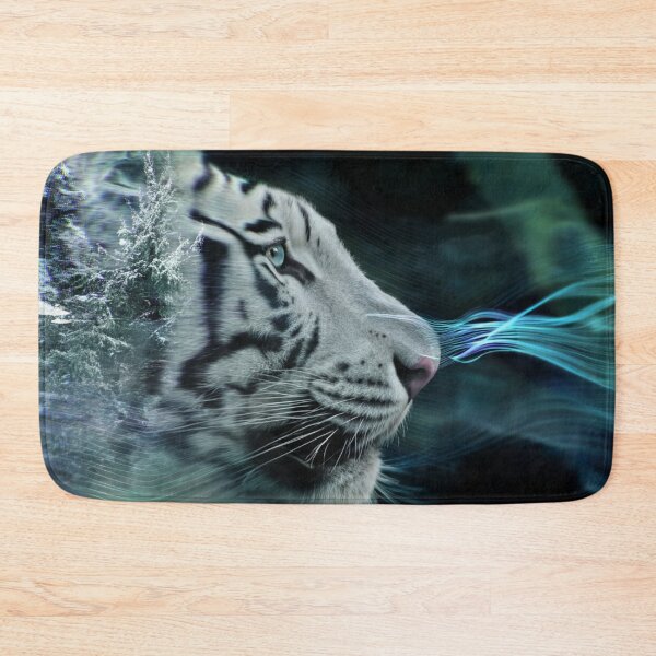 Item preview, Spirit of the Frozen Forest – White Tiger of Winter designed and sold by TreatLLC.