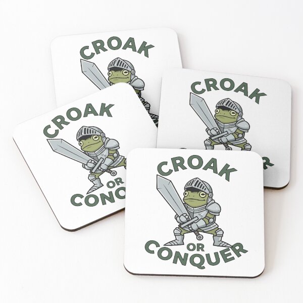 Item preview, Medieval Frog Knight Warrior with Sword designed and sold by Floomart.