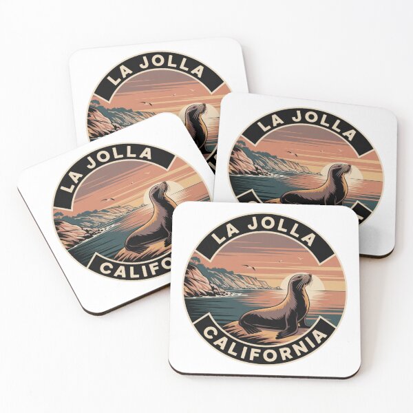 Item preview, La Jolla California: Sea Lion Sunset designed and sold by CircinusStore.