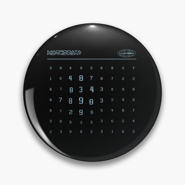 Item preview,  Scary Numbers Lumon Macrodata designed and sold by SebastianMatei.