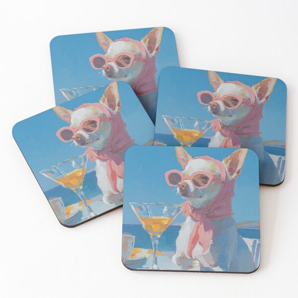 Item preview, Sunny Pup’s Cocktail Hour designed and sold by Venon28.
