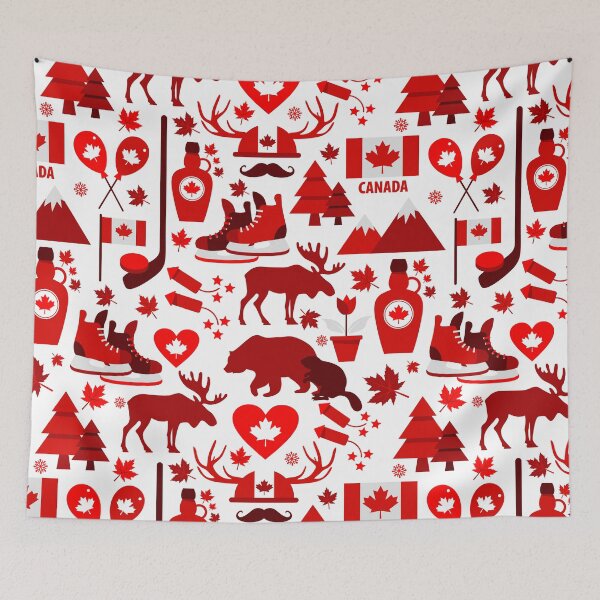 Item preview, Canada - Icon Patterns designed and sold by PrintableTravel.