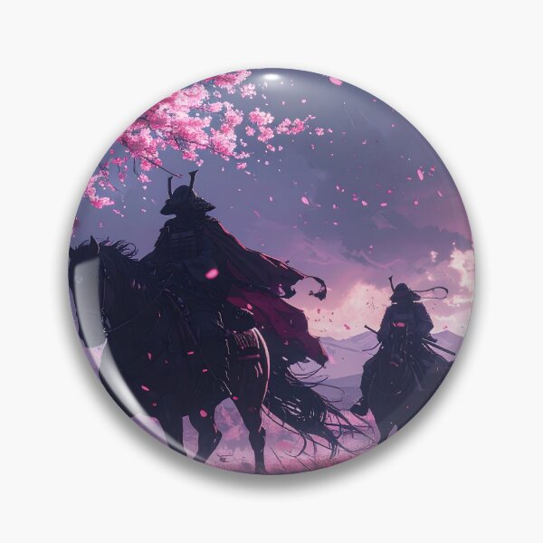 Item preview, Samurai Sakura — Epic Hanami Riders designed and sold by Schoenenwald - Illustrations Uniques et Originales.