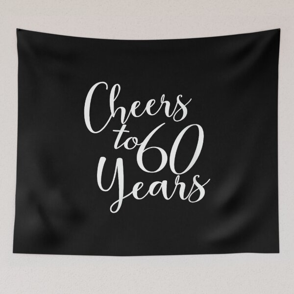 Item preview, Women's Cheers to 60, Years Women Men Anniversary 60th Birthday designed and sold by PamQBennett.