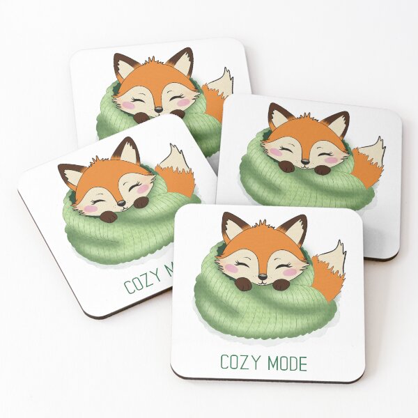 Item preview, Cozy Sleeping Fox designed and sold by SimoesArtistry.