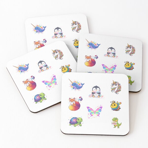 Item preview, Magic Rainbow Galaxy Friends designed and sold by The sticker haven.
