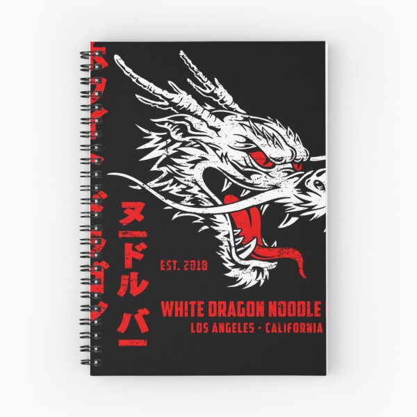 Item preview, White Dragon Noodle Bar (aged look)  designed and sold by TokyoKpop.
