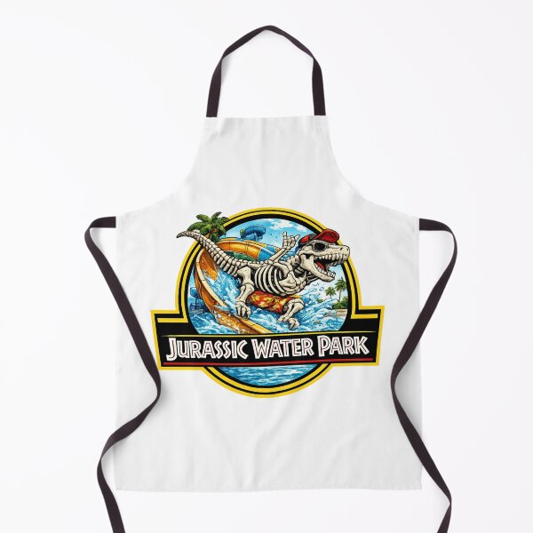 Item preview, Jurassic Water Park - Dino Waterslide designed and sold by Inappropriate Ink.